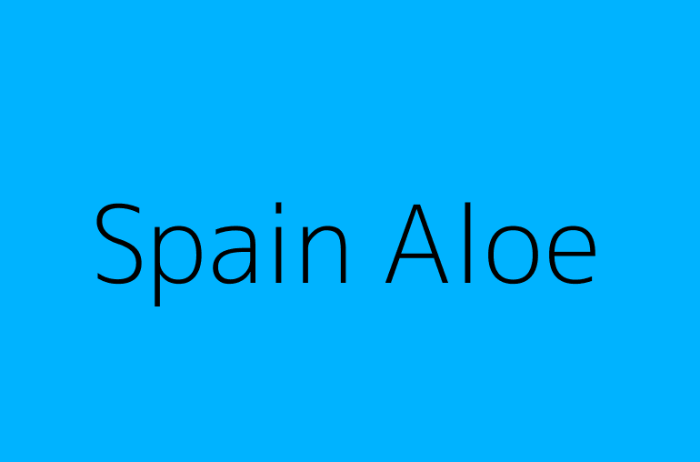 Spain Aloe